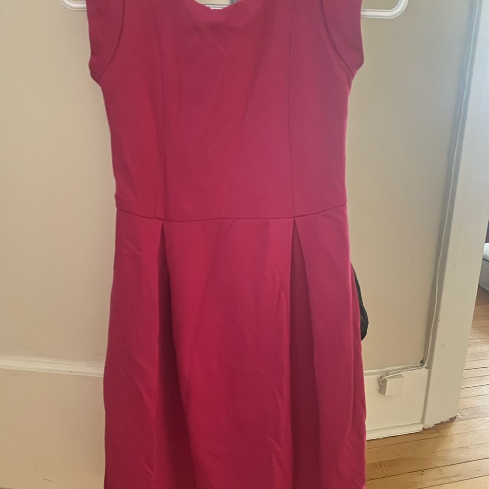 Elegant Pink Rose Kids Dress